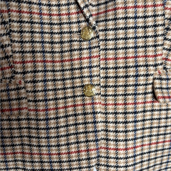 J. Crew Houndstooth Schoolboy Blazer NWT - Picture 5 of 8